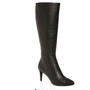 Karl Lagerfeld Paris Marcy Genuine Calf knee high boots